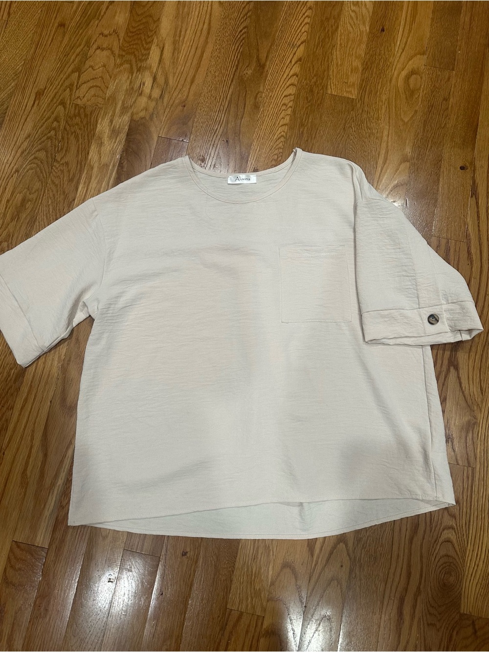 Relaxed Ivory Pocket 
Alicia small